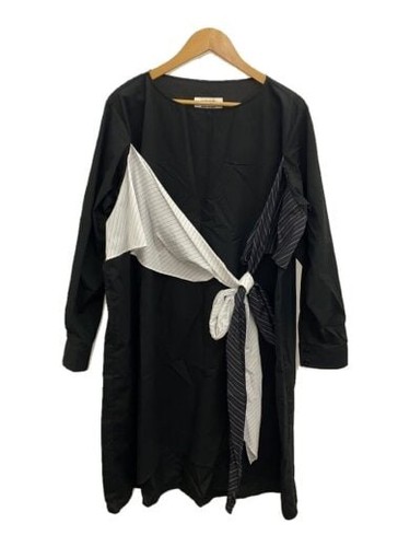 MAISON MARGIELA MM6 Vestito manica lunga 38 Cotone BLK S32CT0947