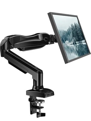 Single Monitor Mount, 13 to 32 Inch Gas Monitor Arm, Adjustable Stand,... - Image 1 of 4
