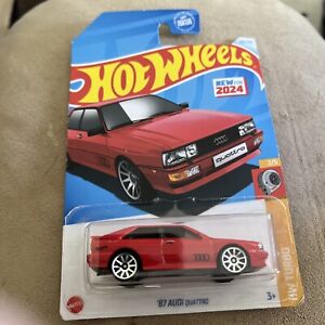 Hot Wheels '87 Audi Quattro Red #102 102/250 -  2024 HW Turbo