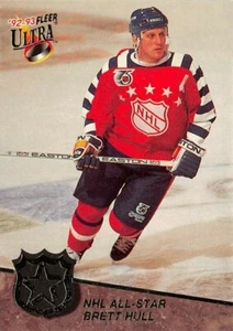 1992-93 Ultra NHL All-Stars #12 Brett Hull - Picture 1 of 2