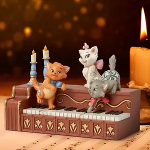 ✤ Nueva Figura JIM SHORE DISNEY ARISTÓCATOS TOCAR PIANO Marie Berlioz Toulouse - Imagen 1 de 9
