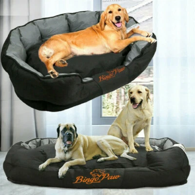 Ultra Comfort Jumbo Pet Dog Bed Waterproof Cushion Deep Sleep Basket Bed Cuddler - Image 1 of 4