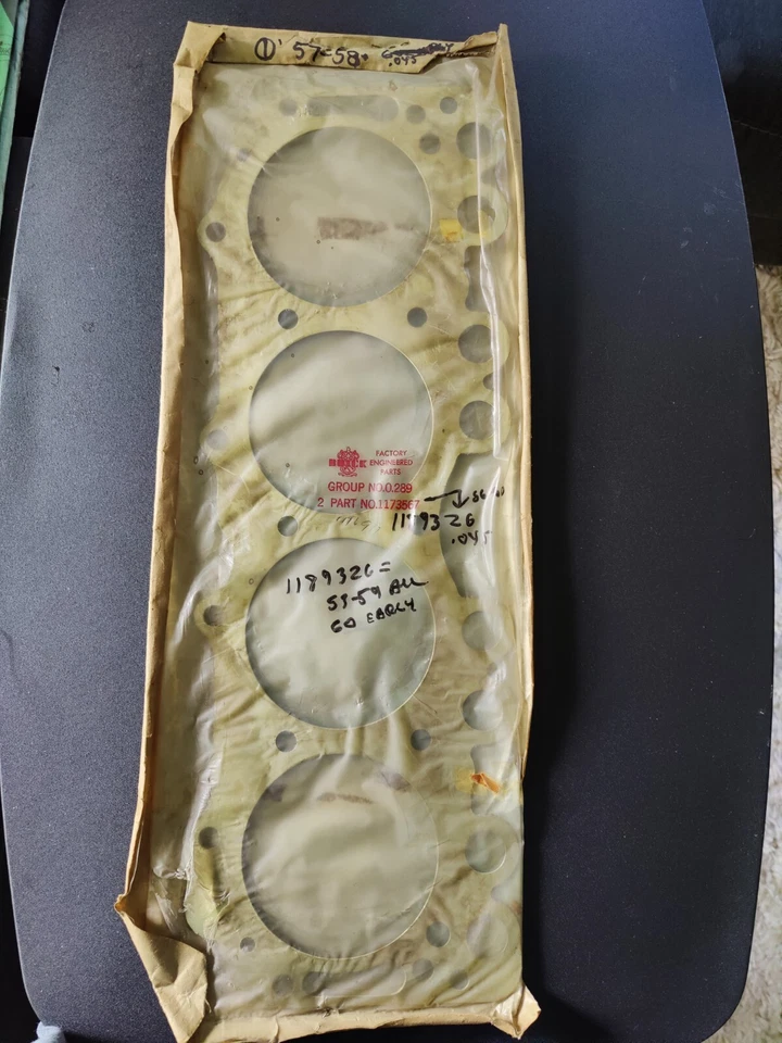 NOS OEM 1957-58 Buick Head Gasket .045" Thickness GM 1173567 - Image 1 of 1