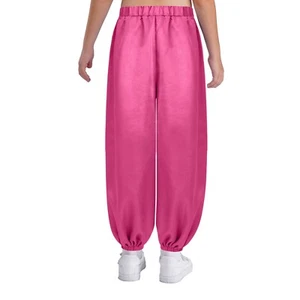 Kids Girls Pants Performance Sweatpants Casual Trousers Party Bloomers Theme - Picture 1 of 90