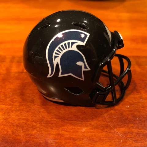 Michigan State Spartans concept black custom pocket pro helmet MSU Cover
