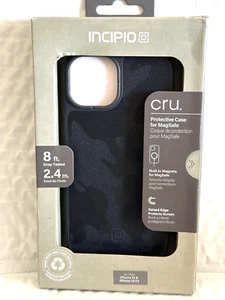 Incipio - Cru. Schutzhülle mit MagSafe für Apple iPhone 15/14/13 - Navy Camo - Bild 1 von 8