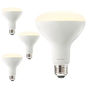 Diodesy 4PK Smart WiFi LED Light Bulbs, 2200K-6500K, 8W, 65W, 650LM, E26 - Picture 1 of 7