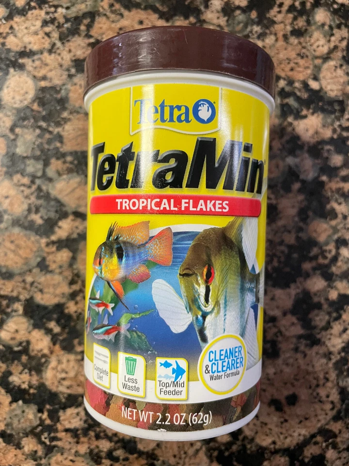 Tetra TetraMin Tropical Flakes alimento nutricionalmente equilibrado para peces 2,2 oz CADUCIDAD 01/25 Foto 1 de 1