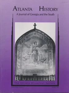 ATLANTA HISTORY JOURNAL SUMMER 1988 *GOOD SHEPHERD/GREEK PICTOGRAPH* - Imagen 1 de 1