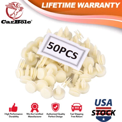 Retenedor de clip de panel de moldura de puerta 50 piezas para Chevrolet Express 1500/2500/3500 Blazer Foto 1 de 4