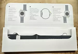 Genuine Apple Brand BLACK Sport Band Wristband Watch 44mm Original S/M OEM - Picture 1 of 6