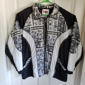 Vintage 90s Windbreaker Active Frontier Women's XXL Jacket - Picture 1 of 8