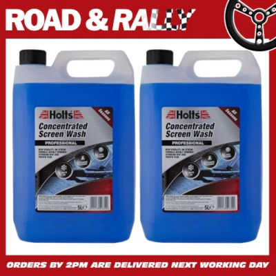 2 x Holts Concentrated Screenwash 5 Litre HSCW1101A - Image 1 of 2