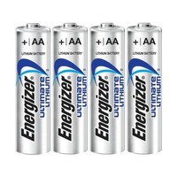 4 x ENERGIZER ULTIMATE AA LITHIUM BATTERIES LR6 L91 NEW 1.5v DIGITAL CAMERA (L3