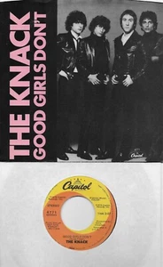 THE KNACK  Good Girls Don't / Frustrated  original 45 with PicSleeve - Picture 1 of 1