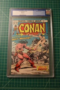 CONAN DER BARBAR #49 1975 CGC BEWERTET MIT 9,4 CREMEWEISSEN SEITEN NEAL ADAMS COVER - Bild 1 von 7
