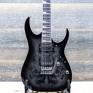 Ibanez GRG220PA1 Roasted Maple Neck Transparent Brown Black Burst El. Guitar - Picture 1 of 24