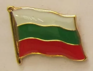 Bulgarien Pin Anstecker Flagge Fahne Flaggenpin Badge Button Clip Anstecknadel - Bild 1 von 2