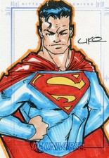 2007 RITTENHOUSE DC LEGACY SUPERMAN SKETCH BY UKO SMITH