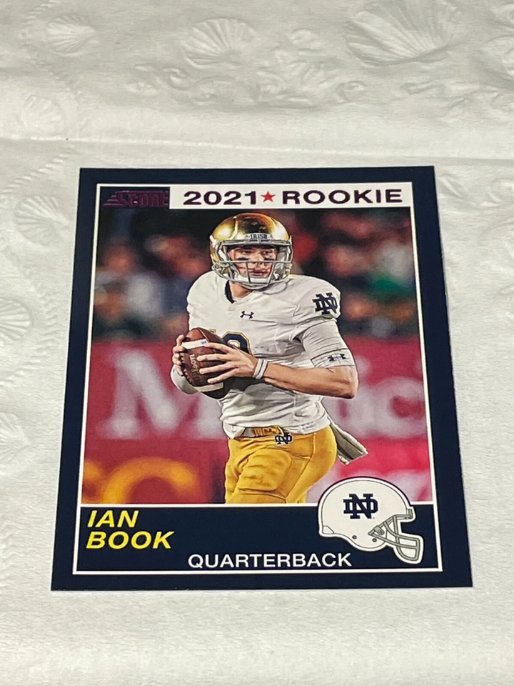 🔥2021 Panini Chronicles Score Draft Picks Ian Book Pink Foil RC #54 Saints 🔥📈 - Image 1 of 1