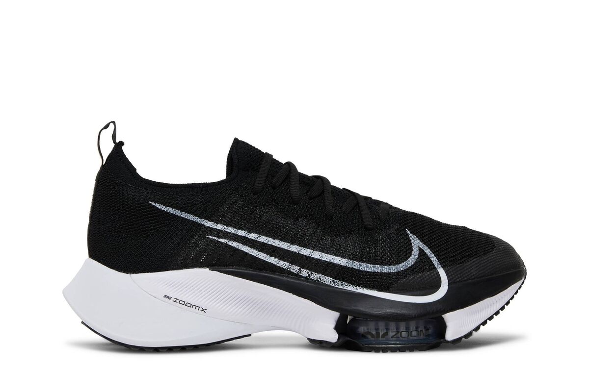 Nike Air Zoom Tempo NEXT% Flyknit Black White for Sale Nike Air Zoom Tempo NEXT% Flyknit Black White for Sale