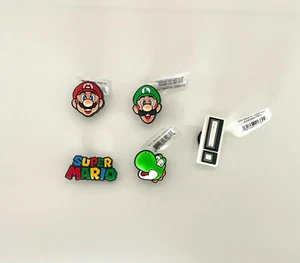 Super Mario Jibbitz Crocs Charms Set of 5 Japan Exclusive Official New F/S - Picture 1 of 1