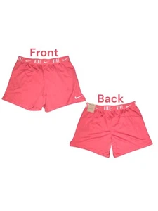 Nike Girls' Trophy 6” Shorts Size XL Pink Activewear NEW - Picture 1 of 5