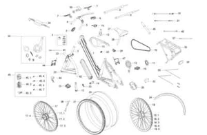 Protezione catena SFM/Sachs 101070000N01 Comfort Plus 40 26 pollici - Foto 1 di 1