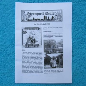 DISTRIBUIDOR STERNQUELL Nº 56 Julio 2013 Leipzig Escena de cómic Mosaico Abrafaxe RARO - Imagen 1 de 2