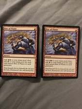 Rite Of Flame X2 Coldsnap Moderate Play MTG