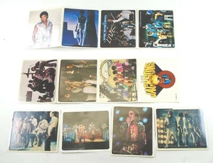1984 Kelloggs Müsli MICHAEL JACKSON 5 AUFKLEBER SET 12 verschiedene Vintage Tour - Bild 1 von 7