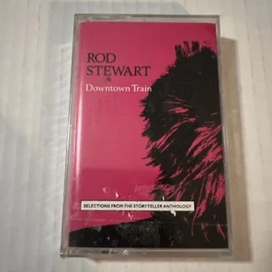 Rod Stewart Downtown Train Cassette Tape Brand New Sealed In Plastic Vintage NOS - Picture 1 of 3