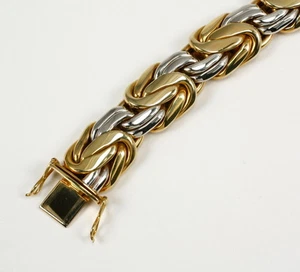Deutsche Handarbeit: Armband in 585 Gold, 14 Karat, Exclusive Verarbeitung - Bild 1 von 3