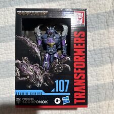 Transformers Studio Series SS 107 Deluxe Class Decepticon Predacon Scorponok