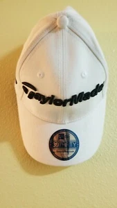 NEW Authentic TaylorMade Golf Hat with R9 & Burner Logo SZ Small /Medium White - Picture 1 of 9