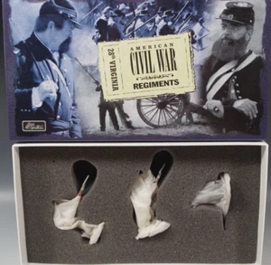 BRITAIN REGIMENTS 28th VIRGINIA SET AMERICAN CIVIL WAR 17289 LEAD SOLDIER NIB - Picture 1 of 7
