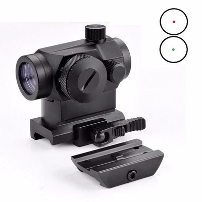 Tactical Reflex Red &Green Dot Sight Optics Scope Rail QD Mounts HD22M1-QR - Image 1 of 4