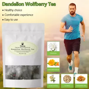 Dandelion Wolfberry Tea for Kidneys & Liver Herbal Blend for Detox & Wellness - Picture 1 of 12