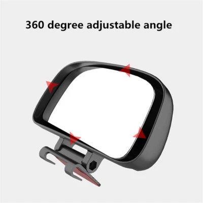 Car Mirror Wide Angle Side Rear Mirror Blind Spot Snap Way For Parking Auxiliary - Image 1 of 4