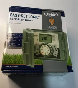 Orbit Easy-Set Logic 9 Station Indoor/Outdoor Sprinkler Timer Irrigation 57899 - Picture 1 of 5