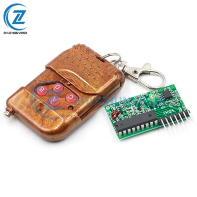 2262/2272 4 CH Key Wireless Remote Control 315MHZ Receiver Module for Arduino - Image 1 of 4