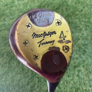 Vintage MacGregor Eye O Matic Tourney M85W 4 Wood Regular Flex Steel Shaft 41.5" - Picture 1 of 8