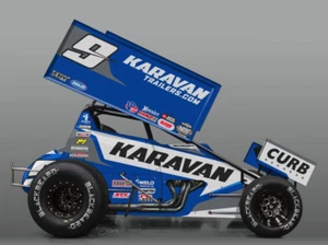 James McFadden #9 2021 Karavan Trailers Sprint 1:18 scale - Picture 1 of 1