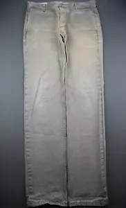 Pantalone chino uomo 2013 Levi's 510 skinny grigio invecchiato taglia 34x36 (Msr 34x33) - Foto 1 di 12