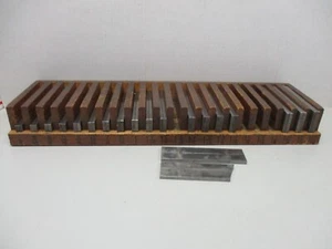 Anton Machine Works 1/4 x 1/2 thru 1/4 x 1-13/16 Parallels Brooklyn, NY - Picture 1 of 17