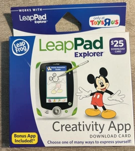 LeapPad Explorer Kreativität App Leap Frog mit Bonus App Toys R Us Neu - Bild 1 von 2