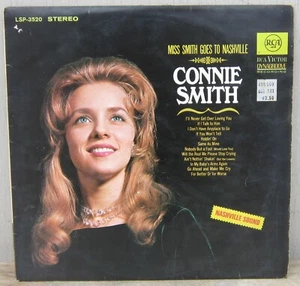 CONNIE SMITH Miss Smith Goes To Nashville LP 1966 German Pressing RCA LSP-3520 - Imagen 1 de 4