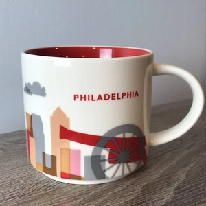 Taza de café Starbucks Philadelphia You Are Here Collection - 2015 - 14 OZ - Imagen 1 de 5