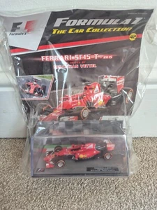 1/43 F1 FORMULA 1 CAR COLLECTION - FERRARI SF15 T SEBASTIAN VETTEL 2015 #42 NEW - Picture 1 of 3
