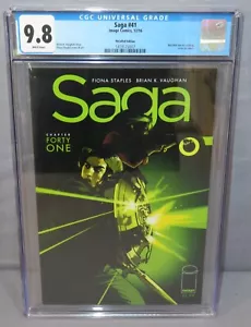 SAGA #41 (Recalled Edition, Cover Coloring Error) CGC 9.8 NM/MT Image Comic 2016 - Bild 1 von 3